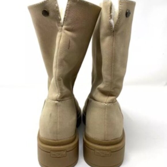 Rocket Dog Idea Women's Faux Fur Lining Boot, Chunky Heel, Natural Size 7.5 - Picture 8 of 9